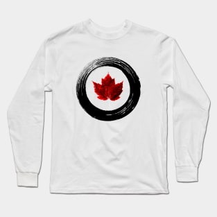 Canadiana Grunge Long Sleeve T-Shirt